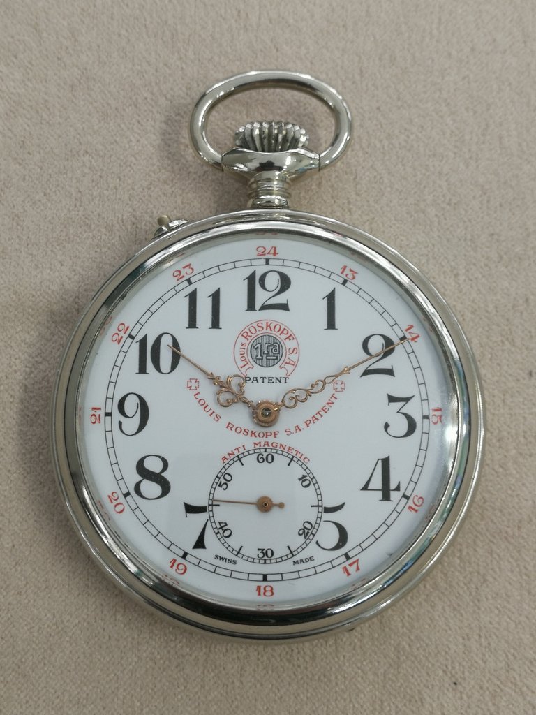 Louis Roskopf mechanical pocket watch