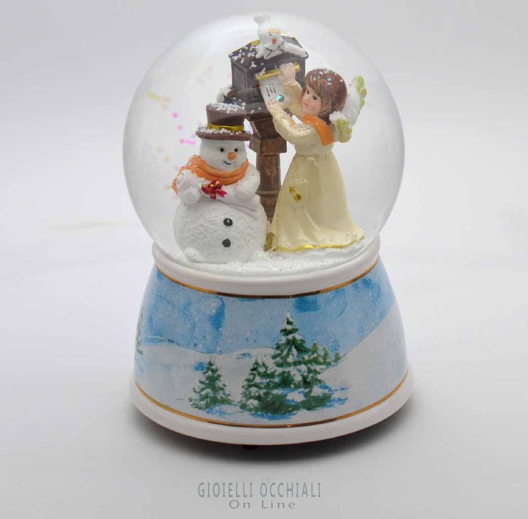 Christmas snow globe Goebel 'Christmas post'