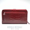 Red wallet woman