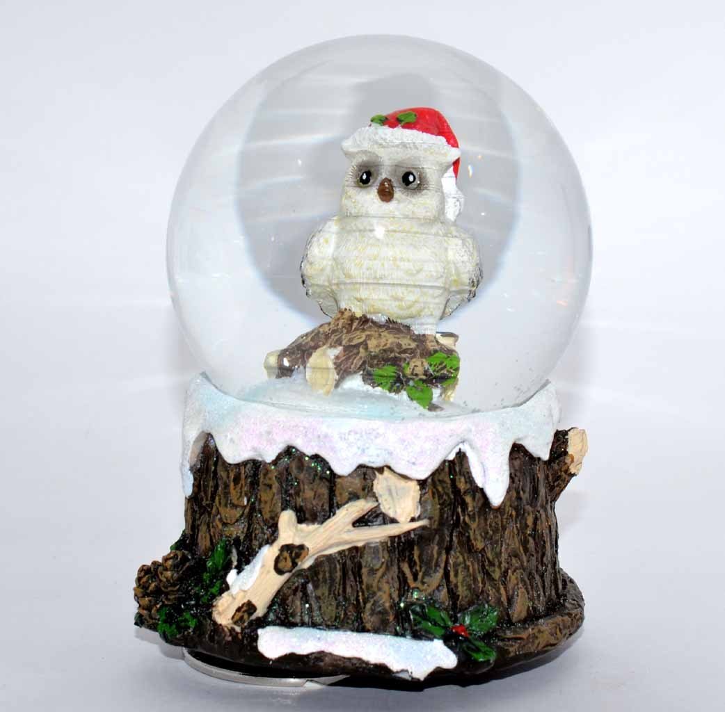 Snow Globe Owl