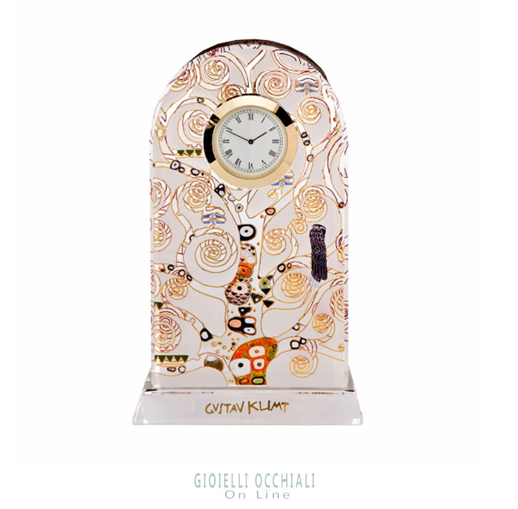 Table Clock Goebel Artis Orbis Klimt The Tree of Life