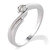 Solitaire Ring in White Gold