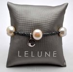 LE LUNE GLAMOUR Bracelet hématite et perles