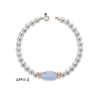 Le Lune pearl agate bracelet