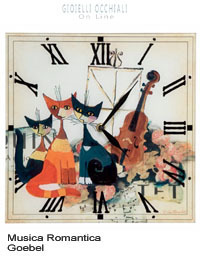 Musica Romantica Goebel horloge murale