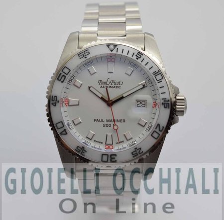 Paul Picot Paul Mariner III, professional diving watch: 200m 20 atm, Swiss Made. The model with ceramic details. Gioielli Occhiali OnLine € 1470,00\\n\\n25/06/2013 5:56 PM