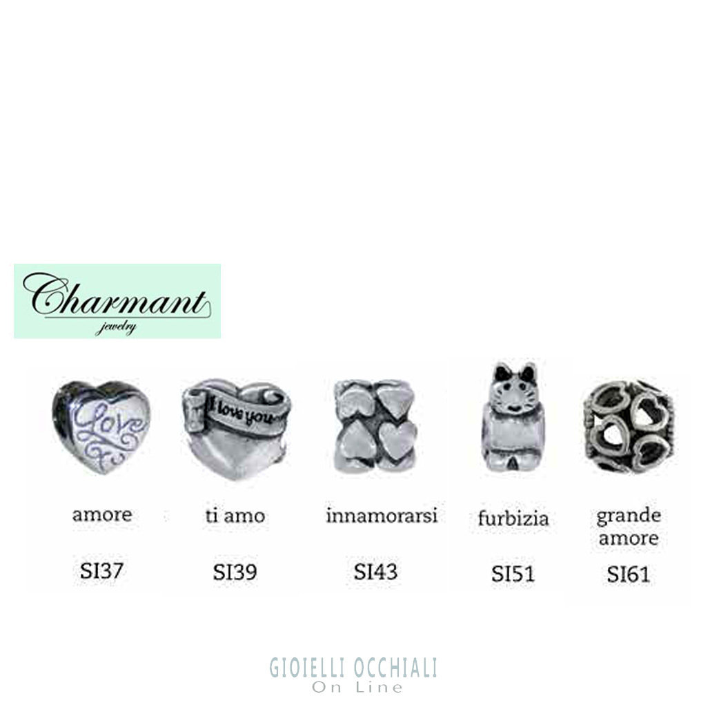 Charmant Jewelry silver charms