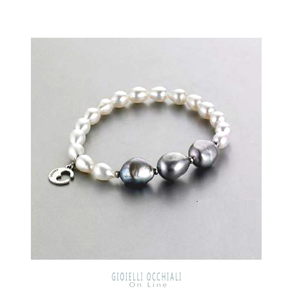 LE LUNE GLAMOUR baroque pearls bracelet