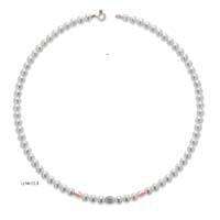 Le Lune pearl necklace white gold