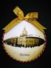 Palla di Natale  paesaggio di Torino