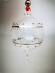 Palla di Natale in vetro di Murano